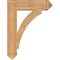 Ekena Millwork Thorton Arts & Crafts Smooth Bracket, Western Red Cedar, 5 1/2"W x 26"D x 34"H BKT06X26X34THR03SWR - alternate 3